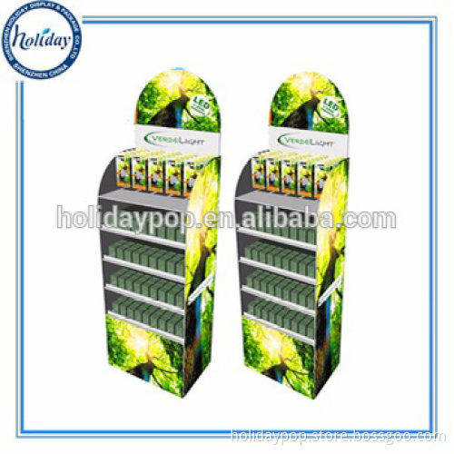 Top Quality Custom Makeup Mac Cosmetic Display Stand ,Professional Makeup Display Stand,Floor Standing Cardboard Display